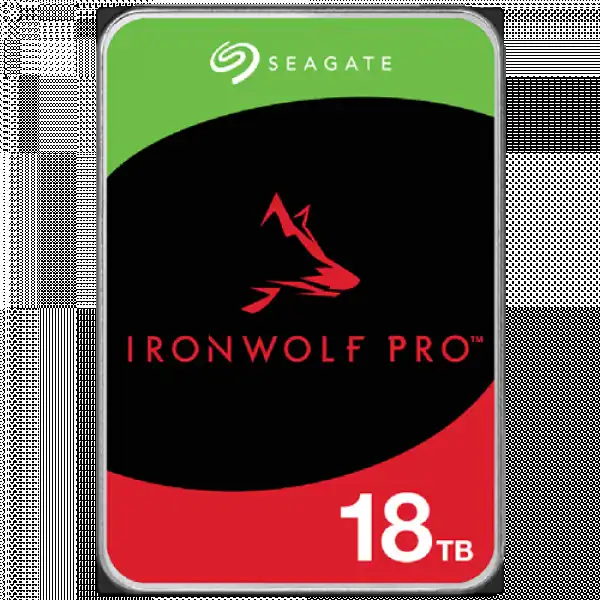 SEAGATE HDD Ironwolf pro NAS (3.518TBSATArmp 7200) ( ST18000NT001 ) 