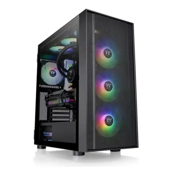 Kućište Thermaltake H570 TG ARGB x3BlackWindowSPCCTemperedGlass