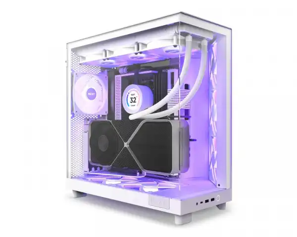 NZXT H6 Flow RGB kućište belo (CC-H61FW-R1)