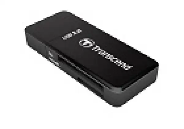 Card reader, Mini F5, USB3.0, SD/MicroSD SDHC/SDXC/UHS-I, Black ( TS-RDF5K ) 