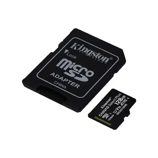 MC MicroSD Kingston 128GB SDCS2128GB + sd adapter