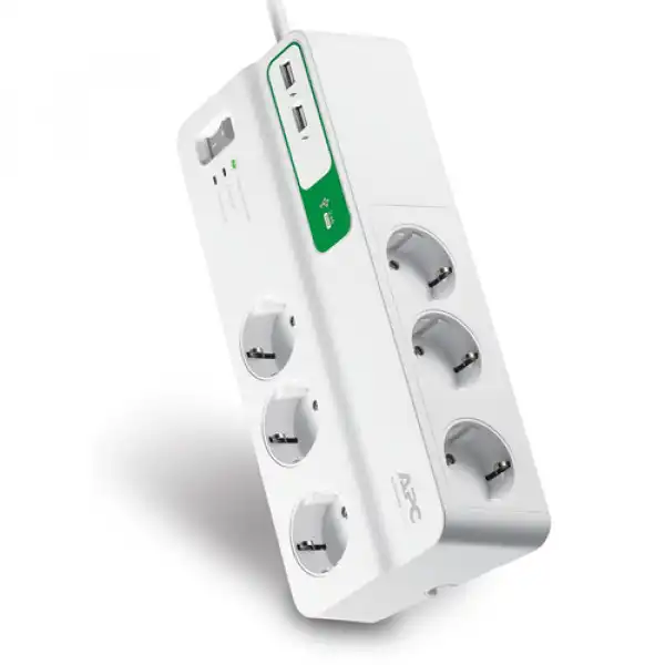 APC Essential SurgeArrest + USB charger - PM6U-GR