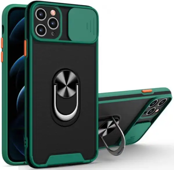 GEMBIRD MCTR8-XIAOMI Redmi Note 9 Pro Futrola Magnetic Defender Silicone Dark Green