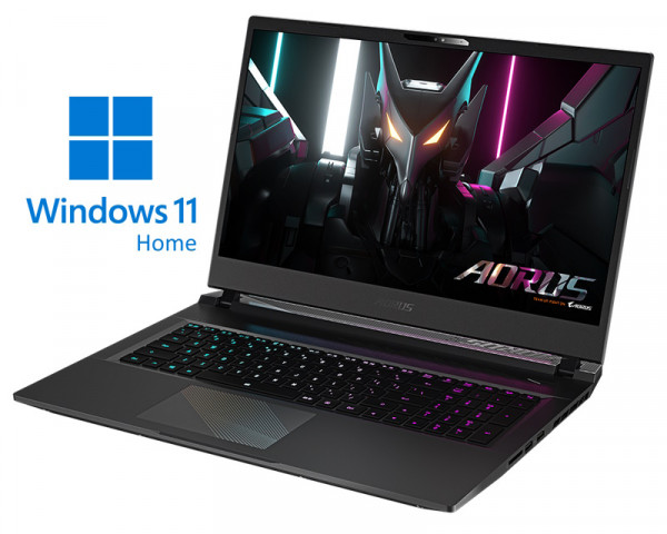 GIGABYTE AORUS 17 BSF (QHD 240Hz, i7-13700H, 16GB, 1TB SSD, RTX 4070 8GB, Backlit, Win 11 Home)