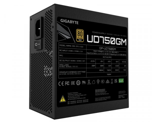 GIGABYTE GP-UD750GM 750W Modularno napajanje 