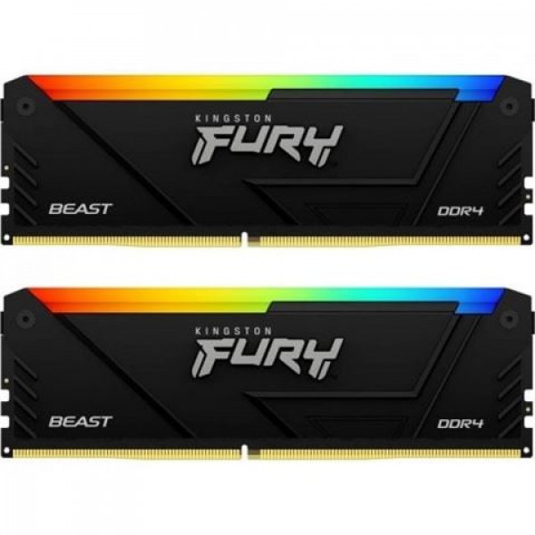 MEM DDR4.16GB 3200MHz (2x8) FURY Beast RGB KF432C16BB2AK216
