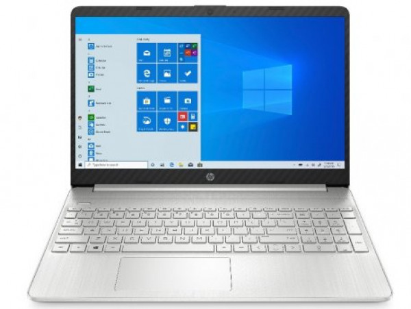 HP 15s-eq2390nia (Natural Silver) FHD IPS, R7-5700U, 16GB, 512GB SSD (8C9R4EA)