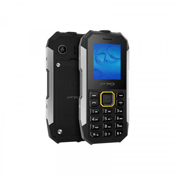 IPRO Shark II black Feature mobilni telefon 2G/GSM/DualSIM/IP67/2500mAh/32MB/Srpski ( 146016 )
