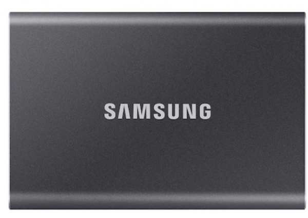 Samsung portable SSD 2TB, T7, USB 3.2 Gen.2 (10Gbps), Blue ( MU-PC2T0H/WW )