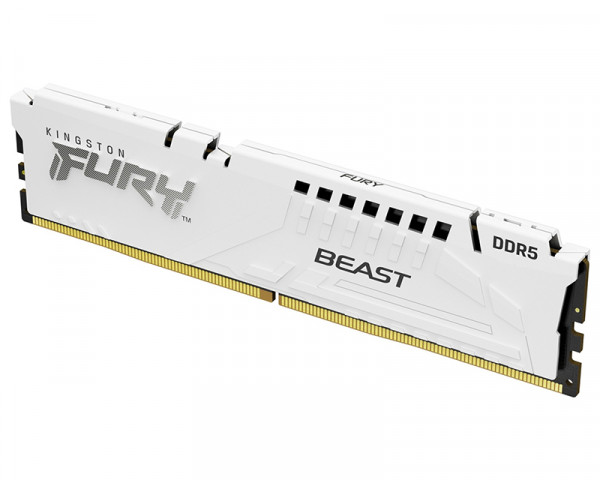 KINGSTON DIMM DDR5 32GB 6400MTs KF564C32BWE-32 FURY Beast White EXPO 