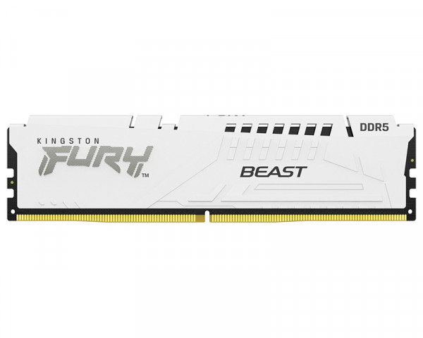 KINGSTON DIMM DDR5 32GB 6400MTs KF564C32BWE-32 FURY Beast White EXPO 