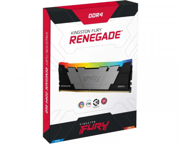 KINGSTON DIMM DDR4 16GB 3600MTs KF436C16RB12A16 Fury Renegade RGB Black 