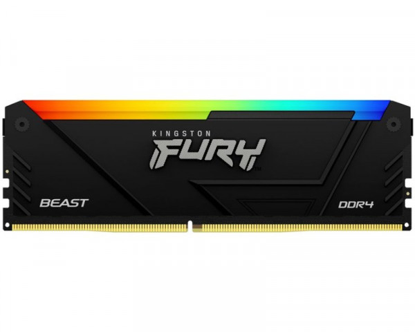 KINGSTON DIMM DDR4 64GB (2x32GB kit) 3600MTs KF436C18BB2AK264 Fury Beast Black RGB XMP 