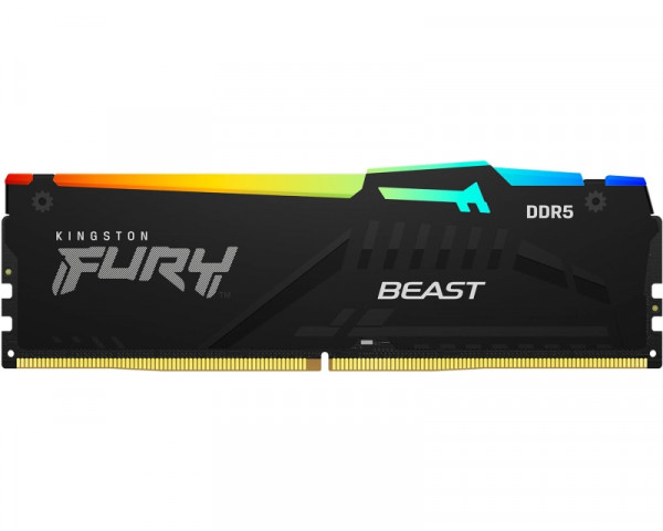 KINGSTON DIMM DDR5 16GB 6400MTs KF564C32BBA-16 FURY Beast Black RGB XMP 