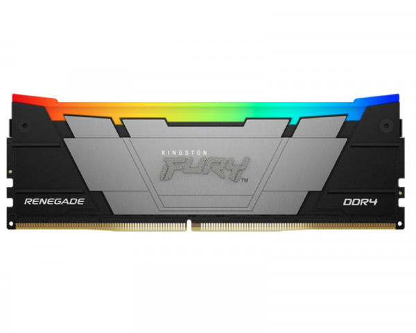 KINGSTON DIMM DDR4 16GB (2x8GB) 4000MTs KF440C19RB2AK216 Fury Renegade RGB Black XMP 