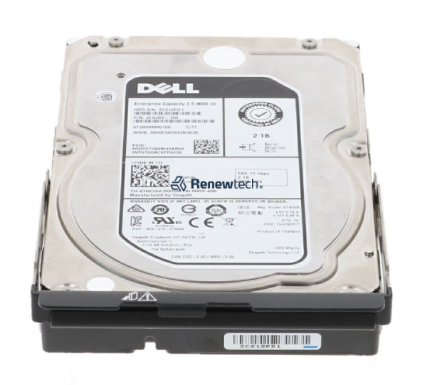 DELL 4TB 3.5'' NLSAS 12Gbps 7.2k Hot Plug Customer Kit