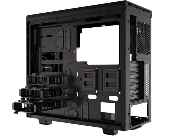 Be guiet! PURE BASE 600 Black, MB compatibility: ATX, M-ATX, Mini-ITX, Two pre-installed Pure Wings 2 fans