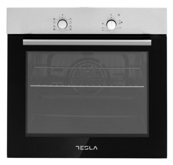 TESLA Ugradna rerna BO350SX ventilatorska/56L/mehanička/inox