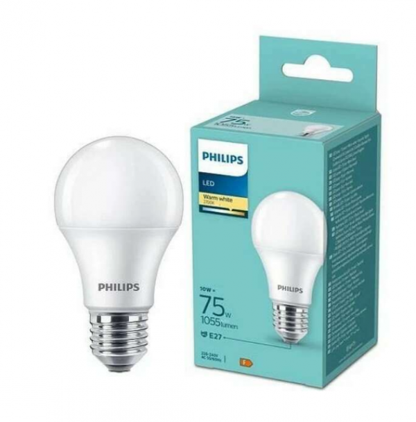 PHILIPS LED sijalica 10.5W(75W) A60 E27 WW