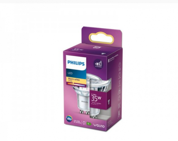 PHILIPS LED sijalica 3,5W (35W) GU10 WW 2700K 36D RF ND