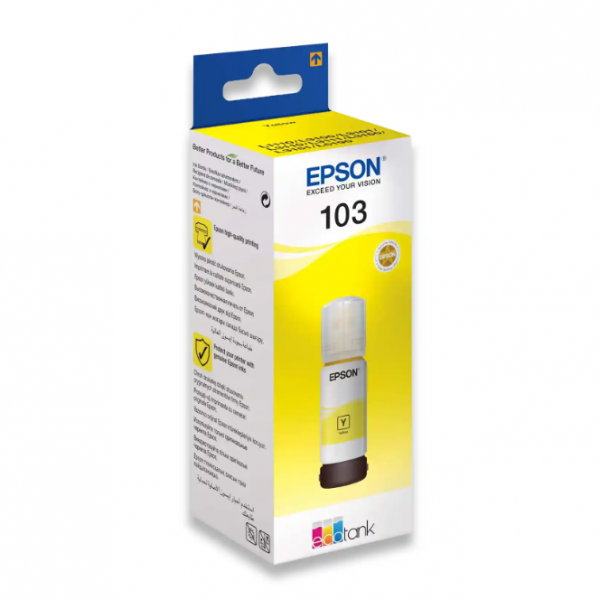 Epson C13T00S44A 103 Yellow EcoTank Ink