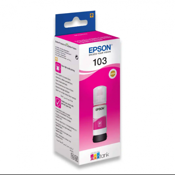 Epson C13T00S34A 103 Magenta EcoTank Ink