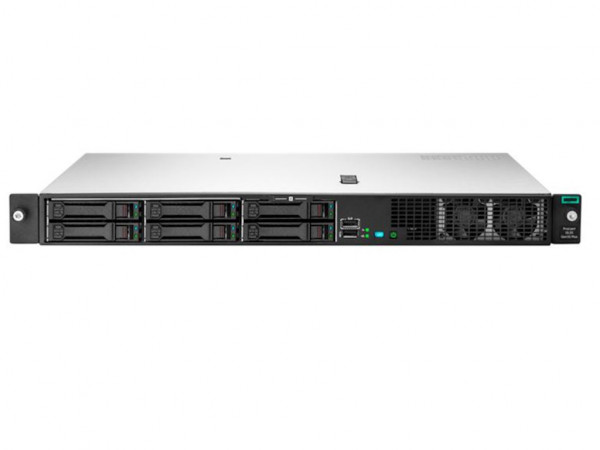 HPE Server DL20 Gen10+/ Intel 4C E-2314 2.8GHz/16GB-U/4SFF/NoHDD/NoODD/500W RPS/Rack 1U/(3-3-3)