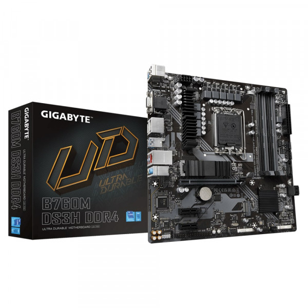 GIGABYTE B760M DS3H DDR4 (rev. 1.0) Matična ploča