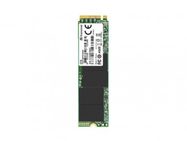 TRANSCEND 2TB M.2 2280 NVMe SSD, PCIe Gen3x4 TS2TMTE220S