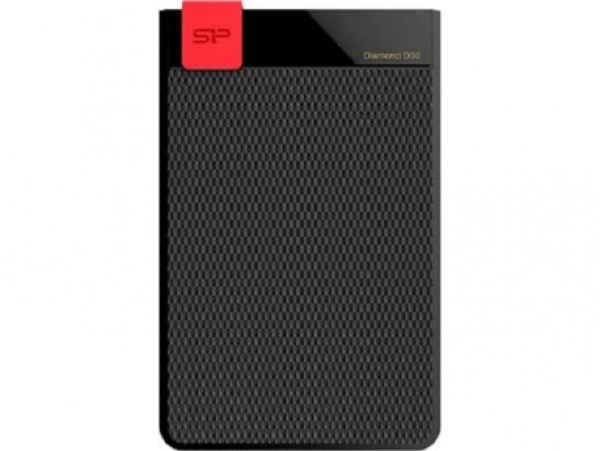 SILICON POWER Portable HDD 2TB Diamond D30 USB 3.2 Gen.1 IPX4 Protection Crni