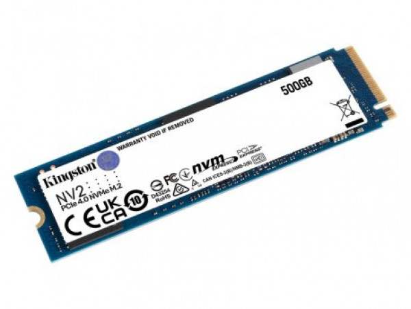 KINGSTON 500GB M.2 NVMe SSD, NV2 series SNV2S/500G