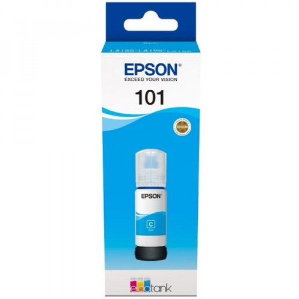 Epson C13T03V24A 101 EcoTank Cyan ink bottle