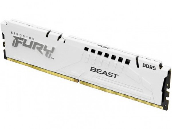 KINGSTON DDR5 32GB (2x16GB) 5600MHz CL40 DIMM FURY Beast White XMP KF556C40BWK2-32