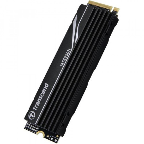 Transcend TS1TMTE250H 1TB, M.2 2280, PCIe Gen4x4, NVMe, 3D TLC, with Dram(Metal Heatsink)