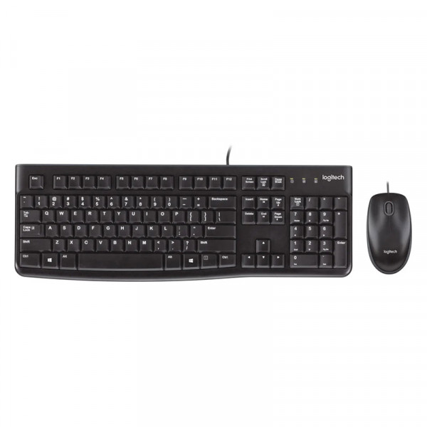 LOGITECH MK120 Desktop USB US tastatura + USB miš