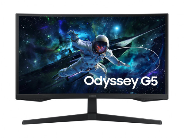 SAMSUNG  Monitor LS27CG552EUXEN 27''/VA,zakrivljen/2560x1440/165Hz/1ms MPRT/HDMI,DP/freesync/VESA