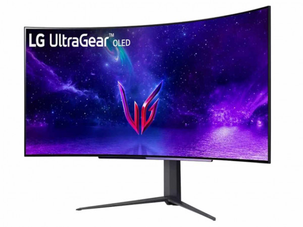 LG Monitor 45GR95QE-B 45''/OLED,zakrivljen,21:9/3440x1440/240Hz/0,03ms/HDMIx2,DP,USB/Gsync,freesync