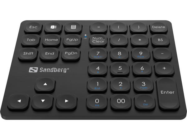 Sandberg Bežična numerička tastatura USB Pro 630-09