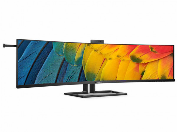 PHILIPS Monitor  45B1U6900CH/00 44.5''/VA,zakrivljen,32:9/5120x1440/75Hz/4ms GtG/HDMIx2,DP,USB,LAN/crn