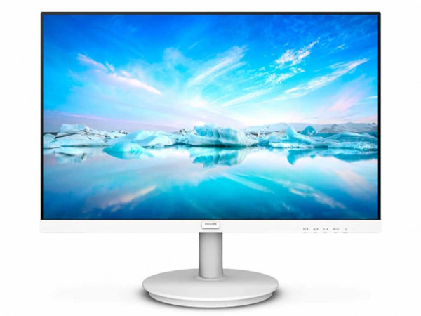 PHILIPS Monitor  241V8AW/00 23,8''/IPS/1920x1080/75Hz/4ms GtG/VGA,HDMI/VESA/zvučnici/bela