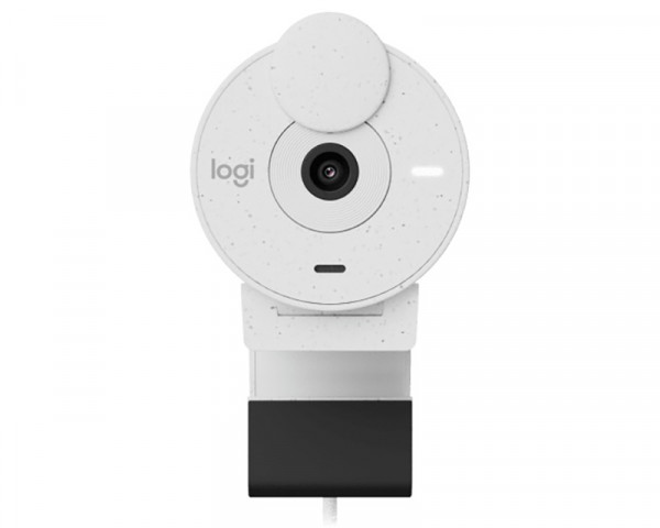 LOGITECH Brio 300 Full HD webcam - OFF-WHITE - USB