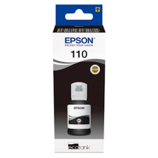 Epson 110L ORIGINAL Bk (crni) Mastilo EcoTank 120 ml / C13T03P14A