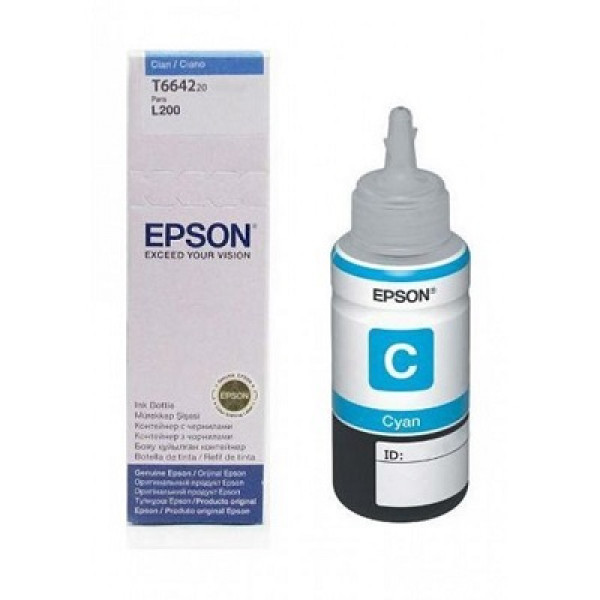 EPSON ITS(T6642)Cyan L110/210 ( C13T66424A )