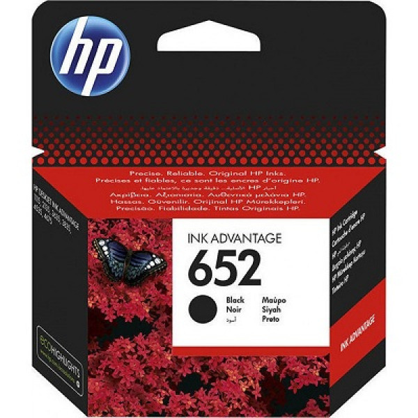 HP Ink  F6V25AE No.652 blk ( F6V25AE )