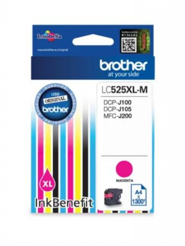 Brother LC-525 XL M Kertridž Original Magenta Crvena