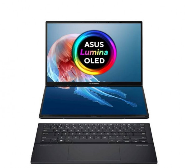 ASUS Zenbook 14 DUO OLED UX8406MA-PZ051W (14 inča 3K OLED, Ultra 9 185H, 32GB, SSD 2TB, Win11 Home) laptop 