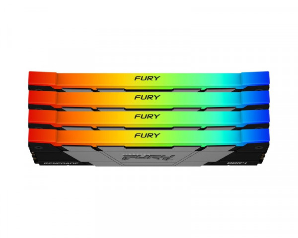 KINGSTON DIMM DDR4 128GB (4x32GB kit) 3600MTs KF436C18RB2AK4128 FURY Renegade RGB Black XMP 