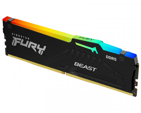 KINGSTON DIMM DDR5 16GB (2x8GB kit) 6000MTs KF560C36BBEAK2-16 FURY Beast RGB EXPO 