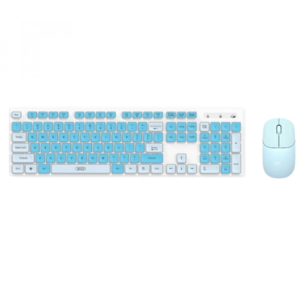 XO Bežična tastatura i miš KB-05 PLAVA