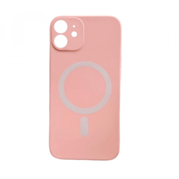 Silikonska futrola Magsafe COLOR Iphone 11 BEBI ROZE